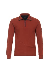 CASAMODA - Herren Sweattroyer uni - Dunkelblau