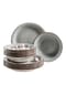MÄSER Teller-Set, Steingut Lumaca Lumaca Bild 9
