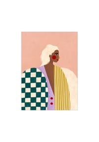  POSTER & FRAME® - Poster  Bea Muller - Funky Blouse - 30 x 40 cm
