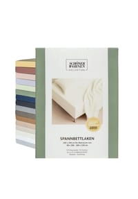 SCHÖNER WOHNEN KOLLEKTION - Spannbettlaken - Anthrazit
