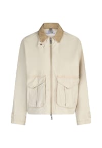 BLONDE NO.8 - Übeergangsjacke INDAL C mit Cordkragen - KITT