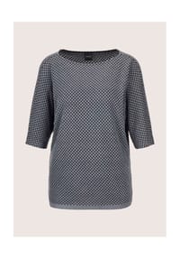 MADELEINE - Sweatshirt mit Fledermaus-Ärmeln - schwarz / grau