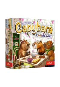 Trefl - Capybaras Cookie Club - Deutsche Version, Familienspiel, Strategiespiel, ab 8 Jahren - 