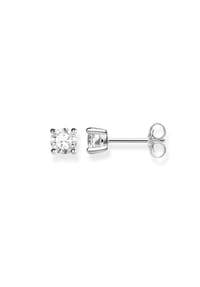 Thomas Sabo Glam & Soul - Ohrstecker Weißer Stein - silberfarben