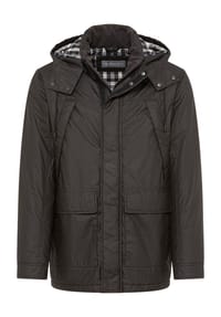 GALERIA - Parka, Stehkragen, für Herren - BLACK AS ORIGINAL
