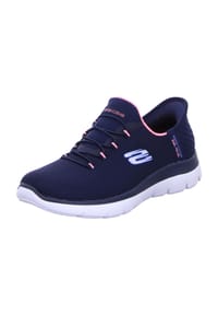 SKECHERS® - Summits Sneaker "Diamond Dream", atmungsaktiv, Mesh, für Damen - NVPK NAVY MESH