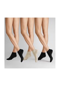 Hudson - Sneakersocken, 3er-Pack - 0963 SET BLACK