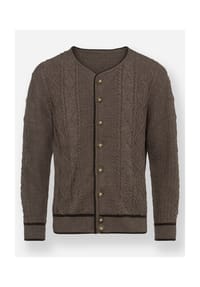 Witt - Strickjacke - grau-meliert