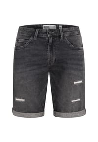 INDICODE - Shorts Jeans Caden - Black