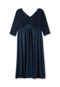 sheego - Abendkleid - burgund