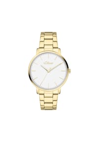 s.Oliver - Uhr - Modern und zeitlos - gold