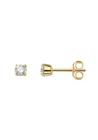 ONE ELEMENT Timeless Diamonds - 0.30 ct Diamant Brillant Ohrringe Ohrstecker - gold