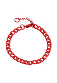 Adelia's - Adelia's Damen Armband aus Edelstahl - lila