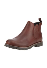 bugatti - Chelsea Boots, Rindsleder, für Herren - 6100 DK BROWN