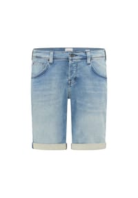 MUSTANG® - Jeansshorts, Used-Waschung, 5-Pockets, für Herren - 5000413  DENIM BLU