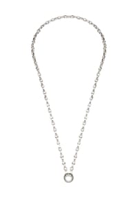 LEONARDO - CLIP&MIX Damen Kette mit Anhänger, Edelstahl - SILBER