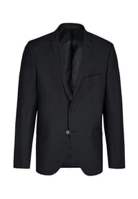 steffen klein - Sakko in maskuliner Regular Fit-Silhouette - schwarz