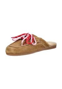 PAVEMENT - Leder Pantoletten PAYASMA - Taupe