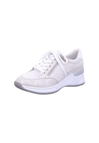 rieker - Sneaker, Leder, für Damen - cliff/lehm/lightgold