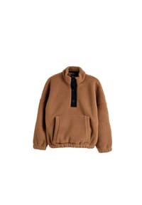 Solang - Pullover mit Knopfleiste - Beige