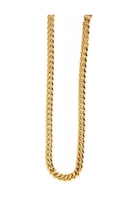 Adelia's - Adelia's Herren Edelstahl Panzerkette Halskette 60 cm - gold