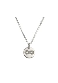 zeeme SILVER - Collier 925/- Sterling Silber 13 Zirkonia - weiß