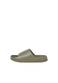 JACK & JONES - Slipper RIPPLE MOULDED Hausschuhe - braun