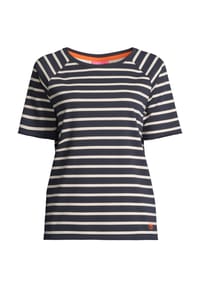 salzhaut - Shirt INEKE - Navy-Beige