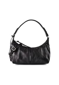 BURKELY Nalan - Nalan Schultertasche Leder 28 cm - black