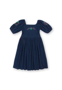 KITE - Kinder Ballkönigin Kleid Bio-Baumwolle - blau