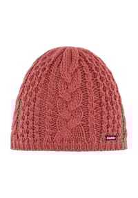 Eisbär® - Strickmütze, Wollanteil, Label, für Damen - 456 DUSTY CLAY