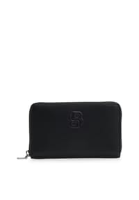 BOSS - Langbörse, Reißverschluss, für Damen - 001  BLACK