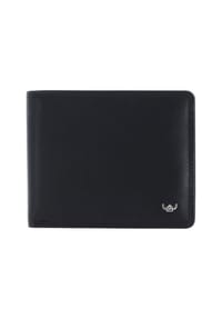 Golden Head® Polo - Polo Geldbörse RFID Schutz Leder 12 cm - dunkelbraun