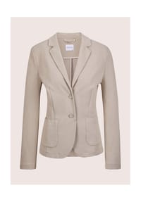 MADELEINE - Jersey-Blazer mit Struktur - cappuccino / perlweiß
