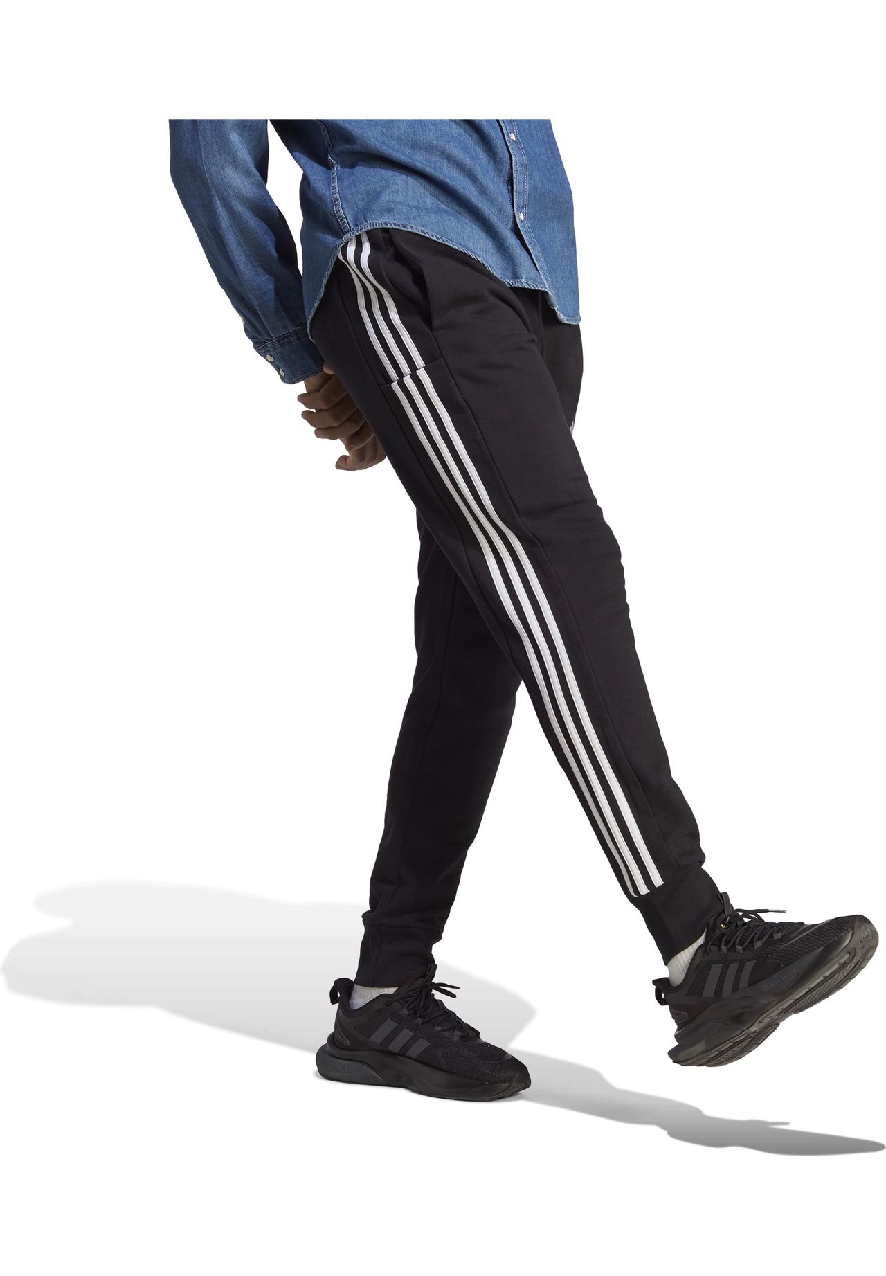 adidas M 3S FT TC PT, BLACK/WHITE, S | GALERIA