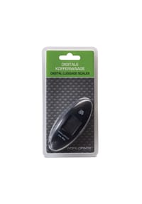 WORLDPACK - Kofferwaage 4 cm - schwarz