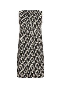 BETTY BARCLAY - Freizeitkleid ohne Arm - Schwarz/Beige