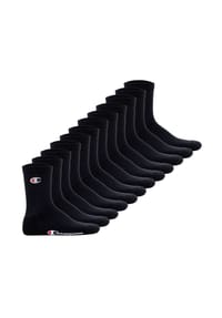 Champion® - Unisex Socken, 12 Paar - Crew Socken Basic - Blau/Weiß/Grau
