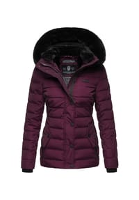 NAVAHOO® - Winterjacke Milianaa - Aubergine