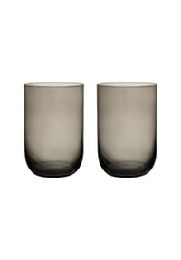 like. by Villeroy & Boch Longdrink-Glas, Set 2tlg. Like Smoke - Like Glass - grau