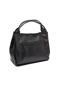 The Chesterfield Brand Fioline - Fioline Handtasche Leder 35 cm - black
