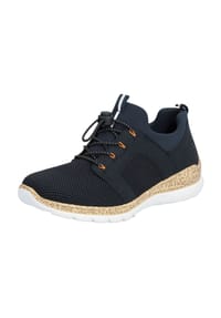 rieker - Halbschuhe, Schnellschnürsystem, schockabsorbierend, für Damen - 0 BLAU
