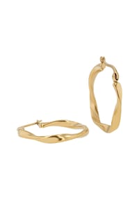 Adelia's Modern Essentials - Ohrringe – Creole aus Edelstahl - gold