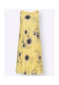 Witt - Plisseekleid - flamingo-grau-bedruckt