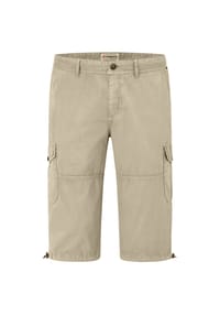 redpoint - Modern Fit Caprihosen aus reiner Baumwolle PEERS - oliv