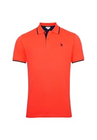 U.S. POLO ASSN. - Poloshirt Shortsleeve Fashion - coral