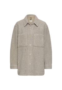 camel active - Teddyblazer mit Seitentaschen - Beige