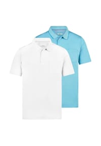 redmond - Poloshirt 2er Pack Basic - Beige