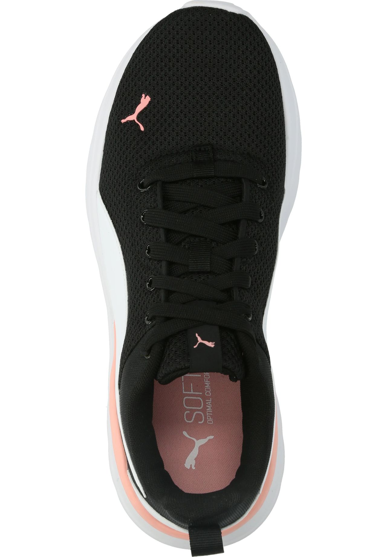 Puma® Sneaker "Anzarun", Zuglasche, Logo-Stickerei, FüR Damen, Schwarz, 40