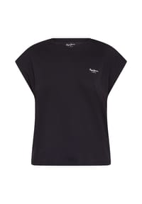 Pepe Jeans Footwear - T-Shirt Bloom, Baumwolle, für Damen - 999 BLACK